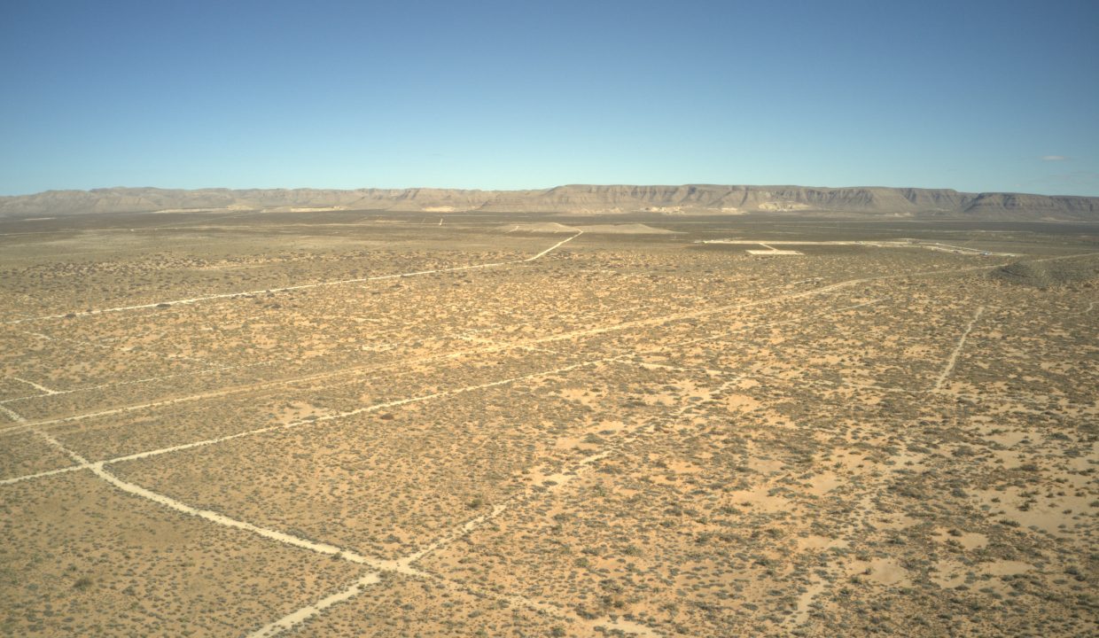 Facing Northeast towards mountains