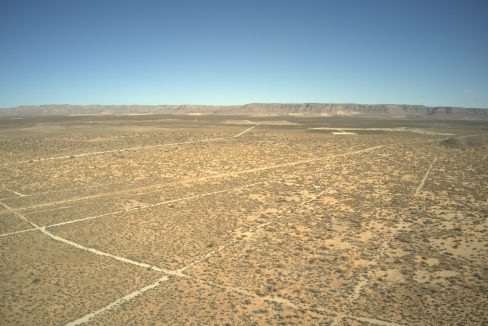 Facing Northeast towards mountains